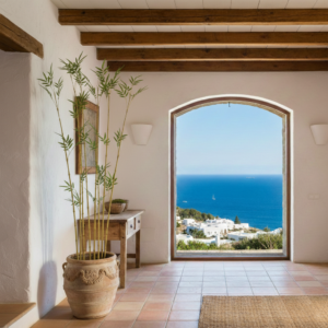 Cañas de bambú individuales set de 6.