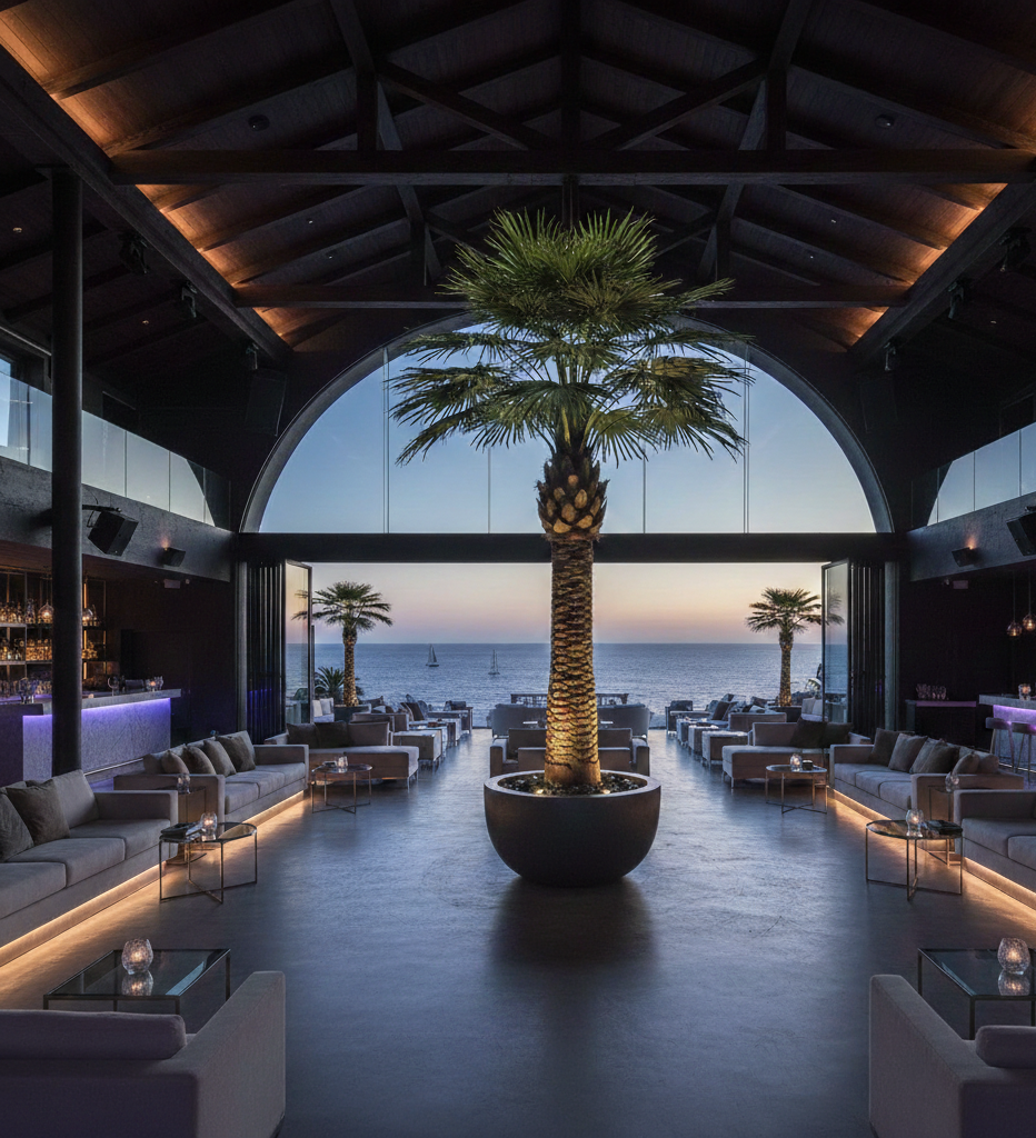 PALMERA ARTIFICIAL WASHINGTONIA 550CM