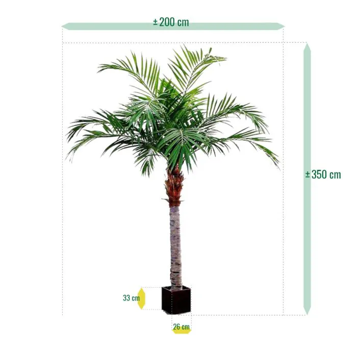 Palmera artificial gigante Majesty de 350 cm - Imagen 3