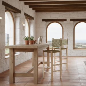 TABURETE RESPALDO YUTE