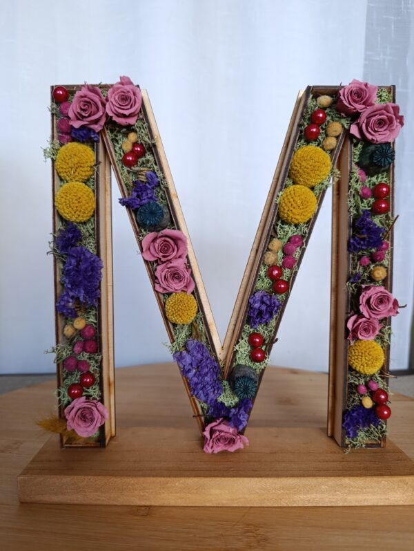 Letras Florales