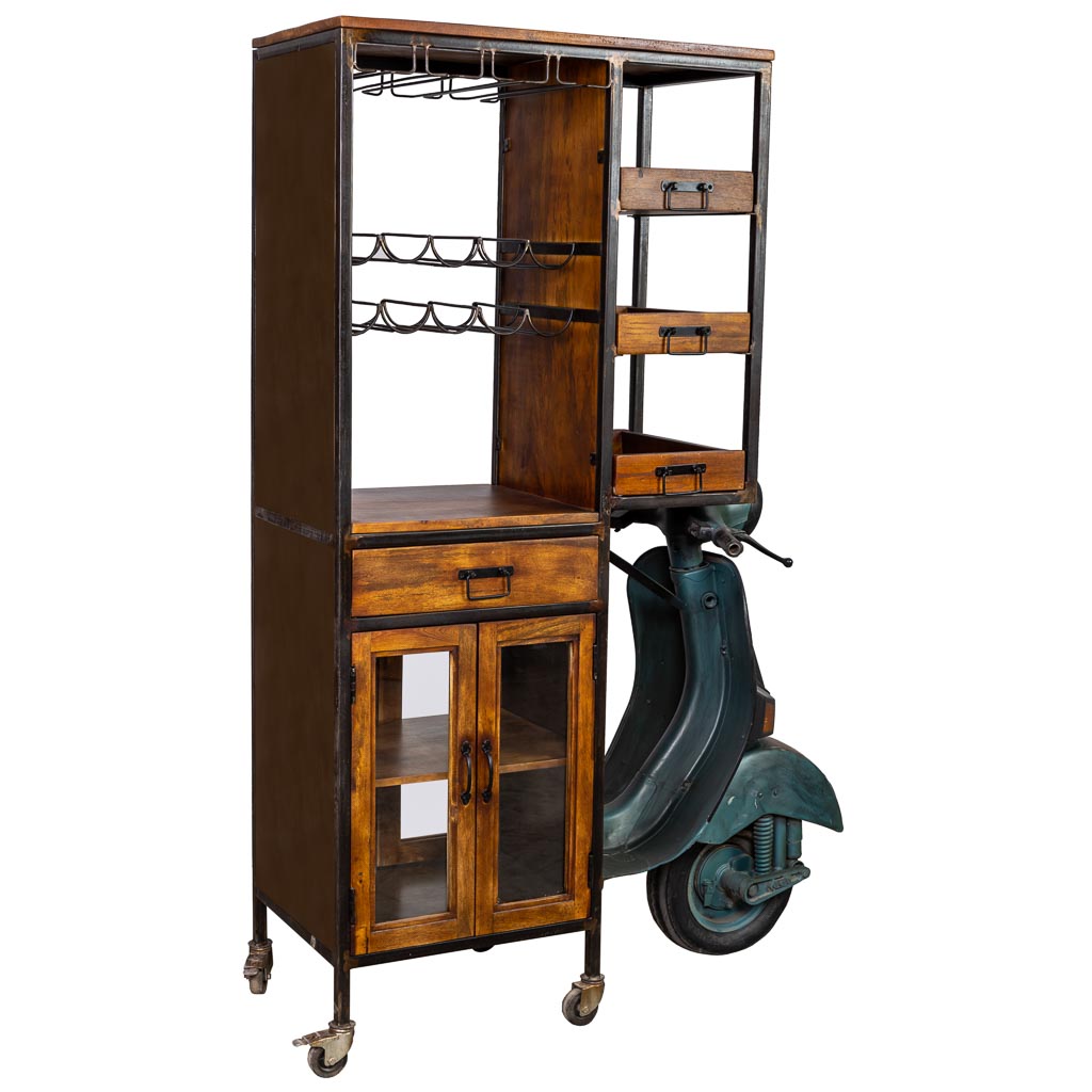 Moto estanteria botellero - Imagen 2