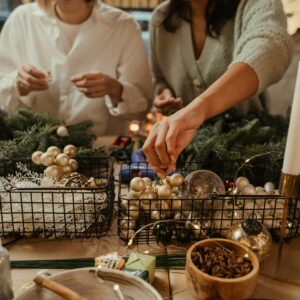 Taller floral Navideño