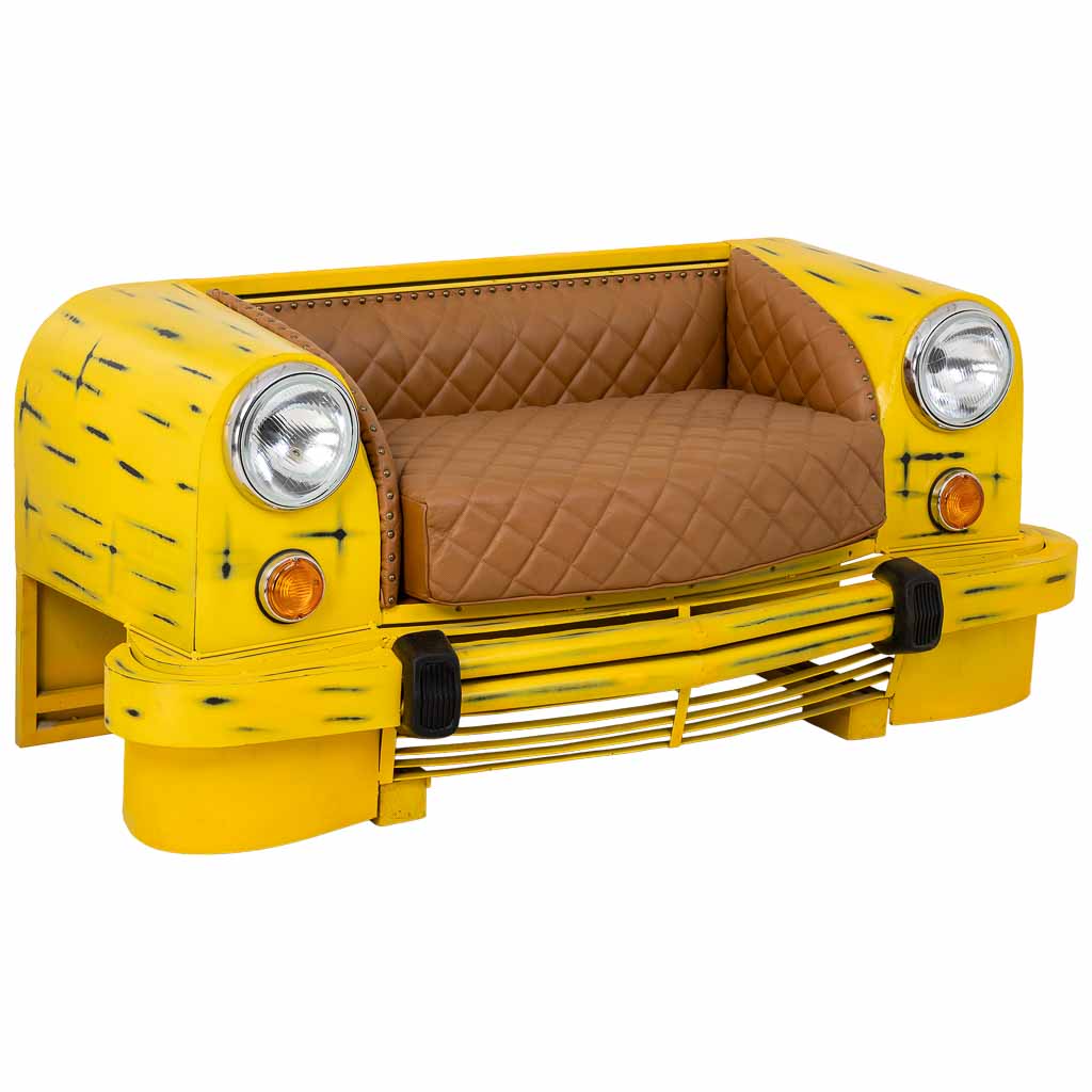 Sofa coche amarillo - Imagen 2
