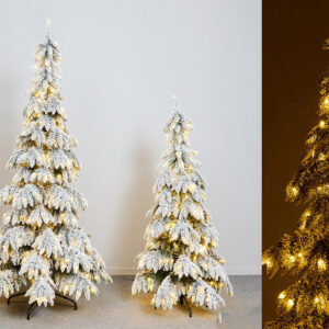 Abeto nevado 360 cms, luces led