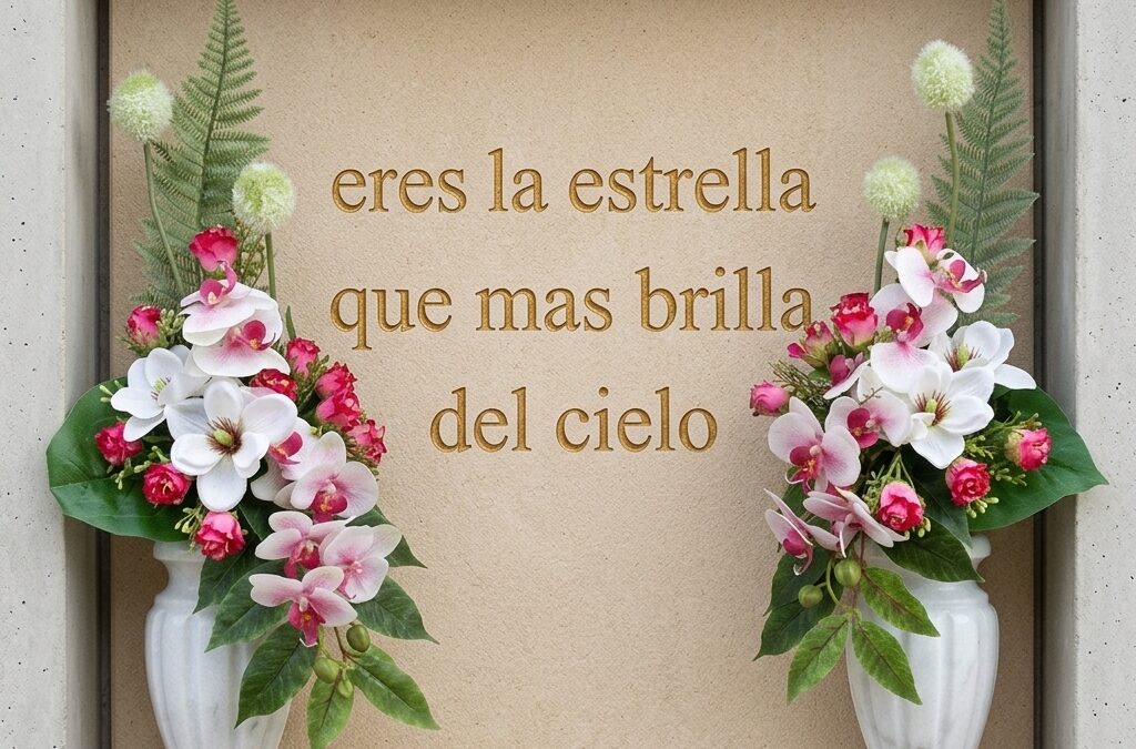 Jardineras de cementerio artificiales: elegancia, durabilidad y envío a toda España
