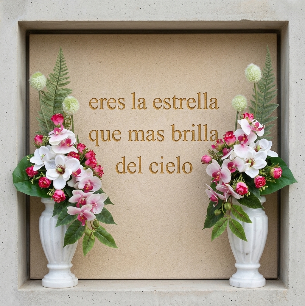Jardineras de cementerio artificiales: elegancia, durabilidad y envío a toda España